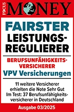 Siegel Focus Money Fairster Leistungsregulierer BU